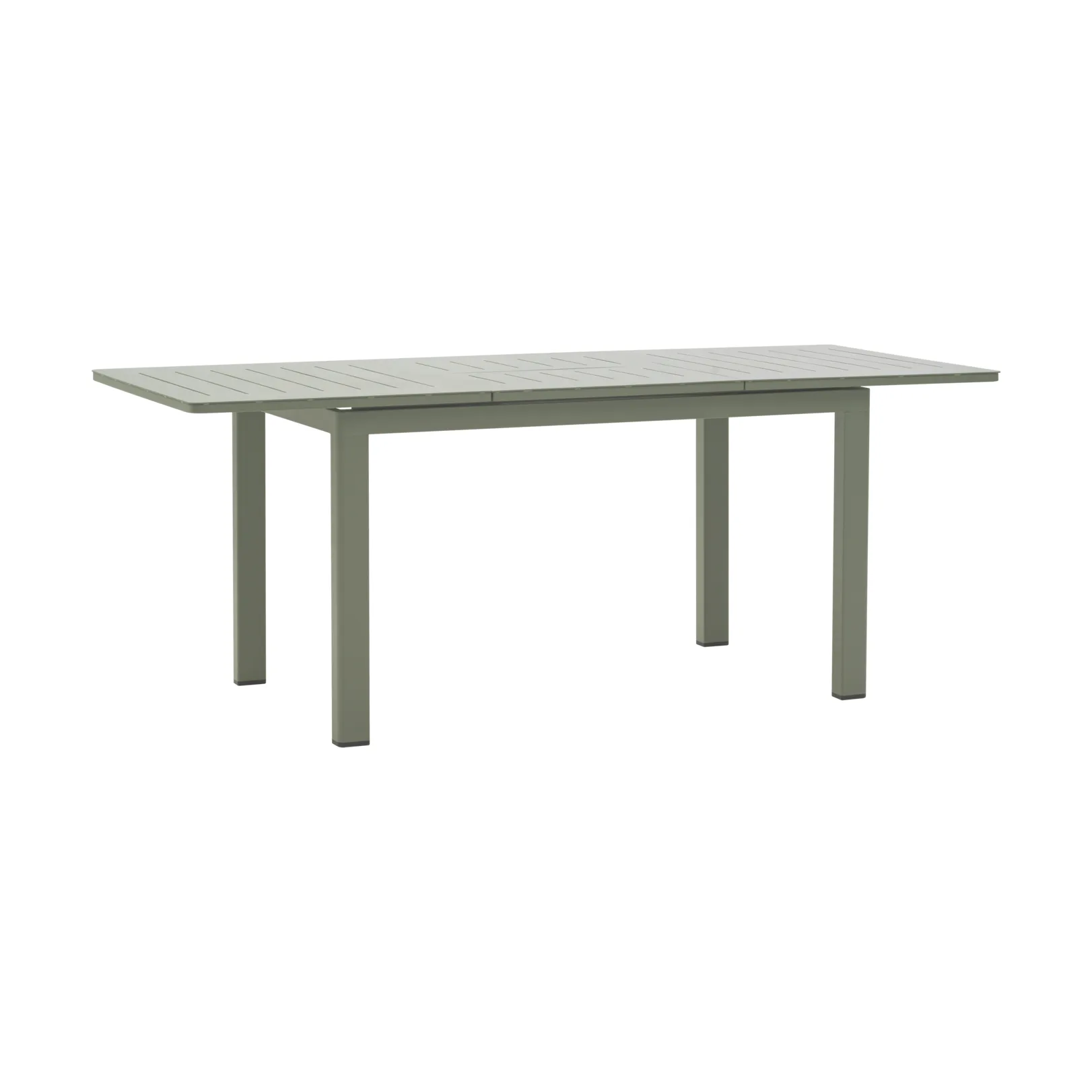 Lomma eettafel, Dusty green, 132x80x80 cm Brafab