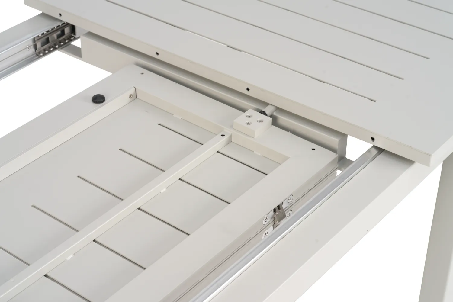 Lomma eettafel, Light grey, 132x80x73 cm Brafab