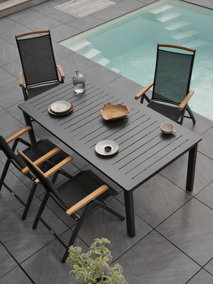 Lomma uitschuifbare eettafel, Anthracite XL 260-380 cm Brafab