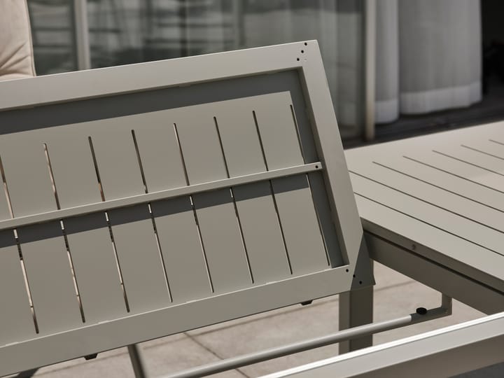 Lomma uitschuifbare eettafel, Khaki 194-312 cm Brafab