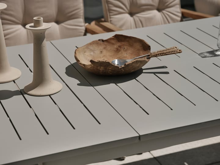 Lomma uitschuifbare eettafel, Khaki 194-312 cm Brafab
