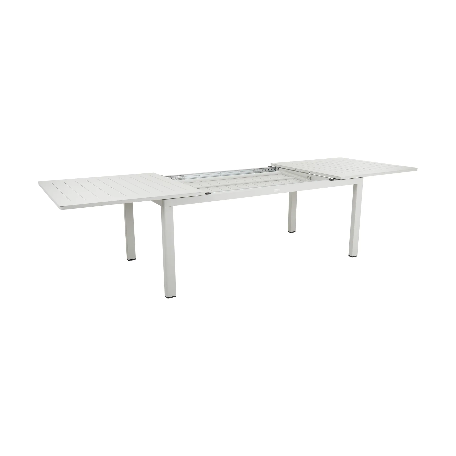 Lomma uitschuifbare eettafel, Light grey 194-312 cm Brafab