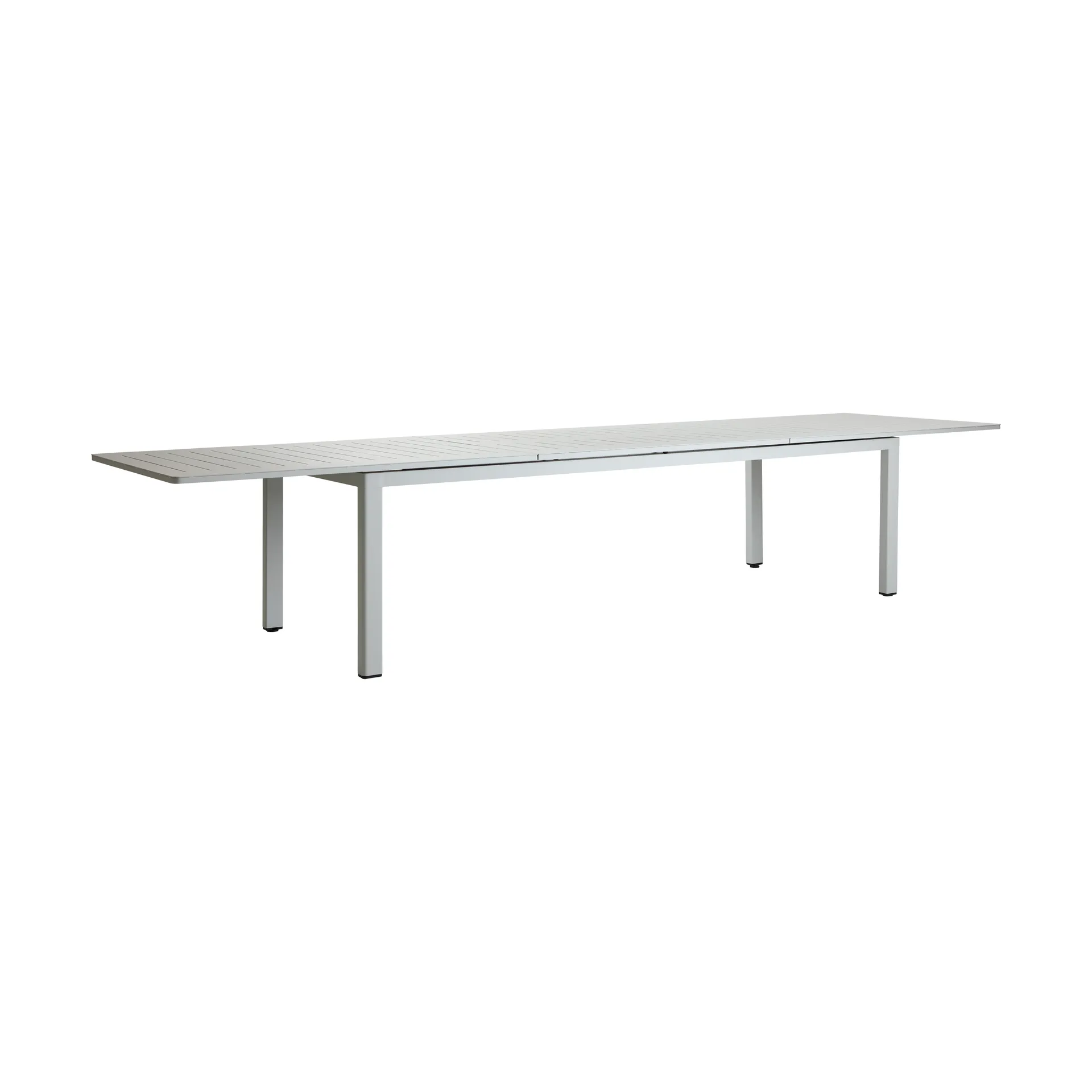 Lomma uitschuifbare eettafel, Light grey XL 260-380 cm Brafab