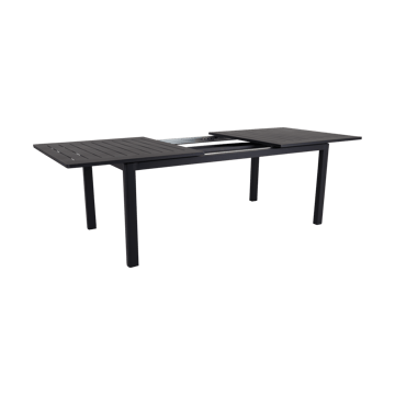 Lomma uitschuifbare eettafel - Zwart 194-312 cm - Brafab