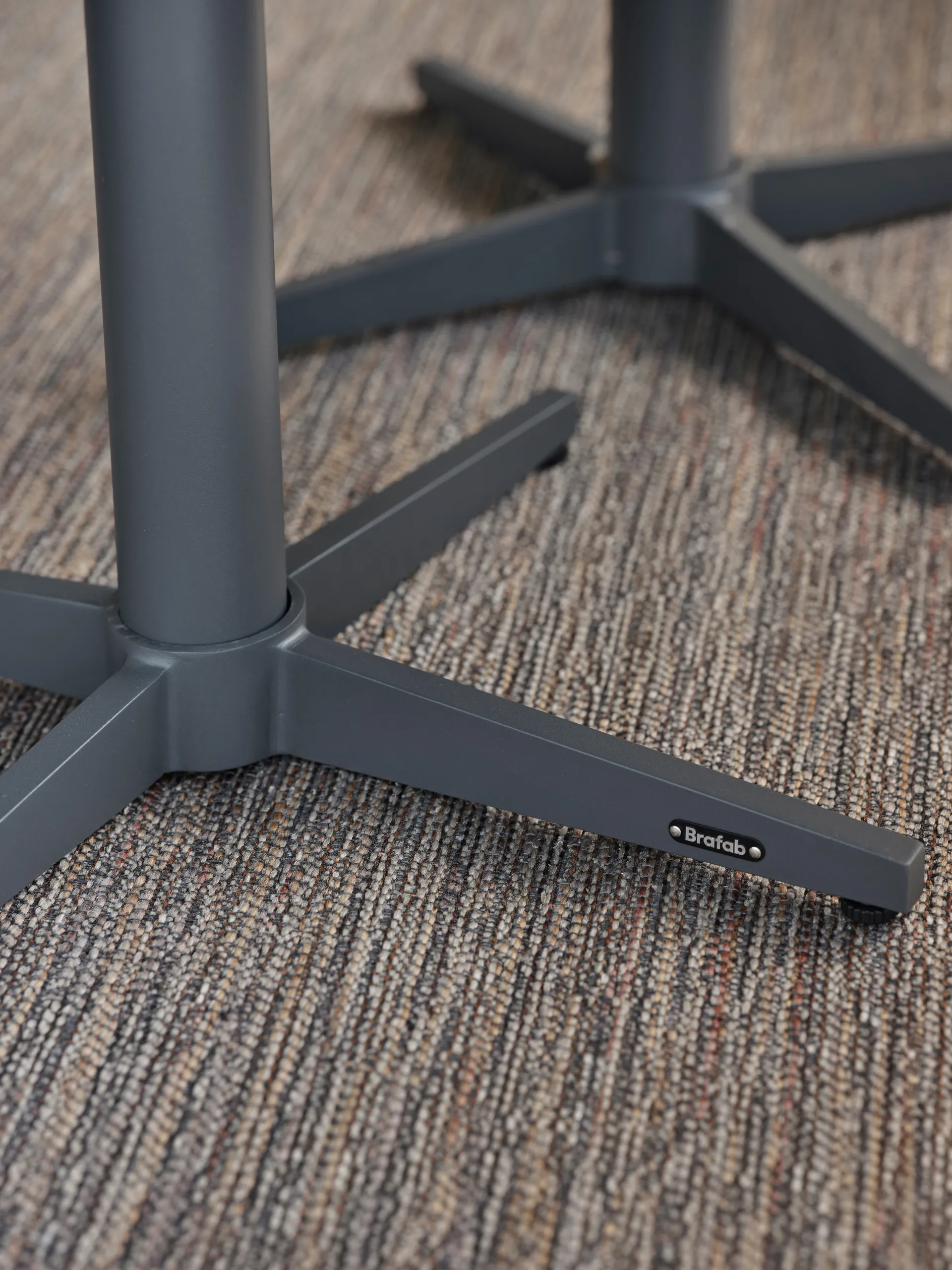 Mill salontafel, Anthracite, Large Ø75 cm Brafab