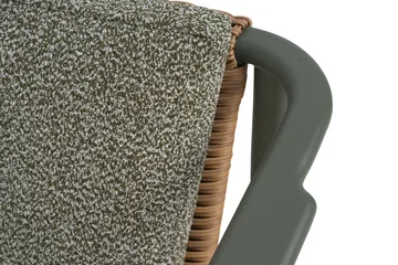 Motty fauteuil - Nordic green-teddy verde - Brafab