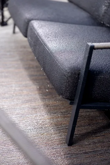 Naos bank - Zwart-teddy black, 2,5-zits - Brafab