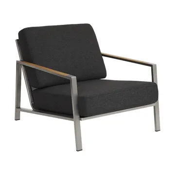 Naos fauteuil - Roestvrij staal-nearly black - Brafab