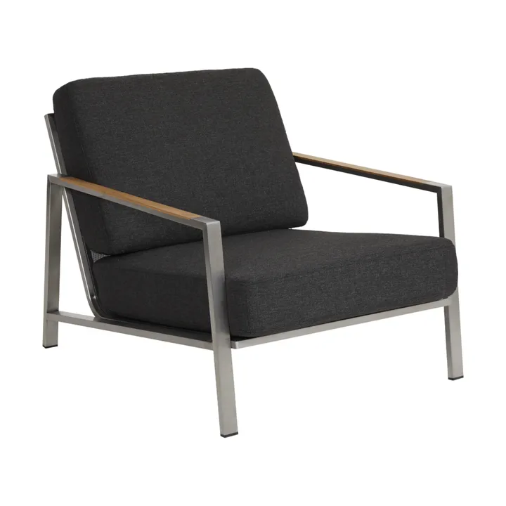 Naos fauteuil - Roestvrij staal-nearly black - Brafab