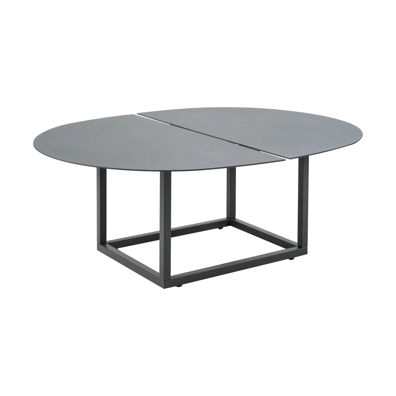 Olive salontafel, Antraciet, 110x80 cm Brafab