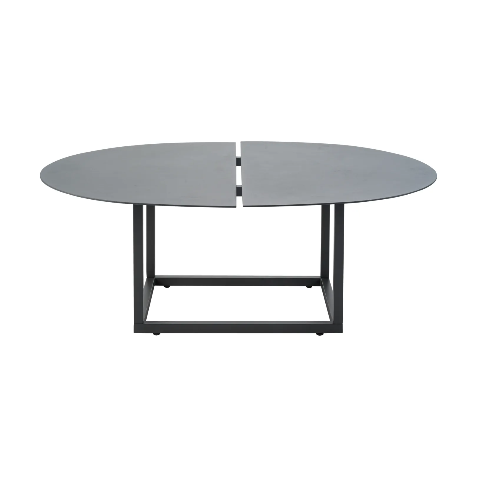 Olive salontafel, Antraciet, 110x80 cm Brafab