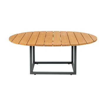 Olive salontafel - Antraciet-bamboe, 110x80 cm - Brafab