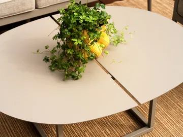 Olive salontafel - Khaki, 110x80 cm - Brafab