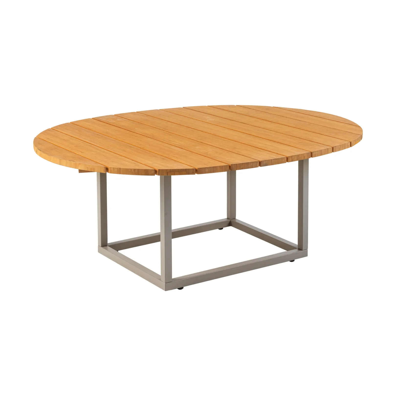 Olive salontafel, Khaki-bamboe, 110x80 cm Brafab