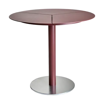 Peace Bistro cafétafel Ø80 cm Zin red - Brafab