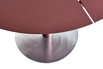 Peace Bistro cafétafel Ø80 cm Zin red - Brafab