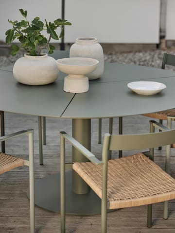 Peace eettafel Ø110 cm Nordic green - undefined - Brafab