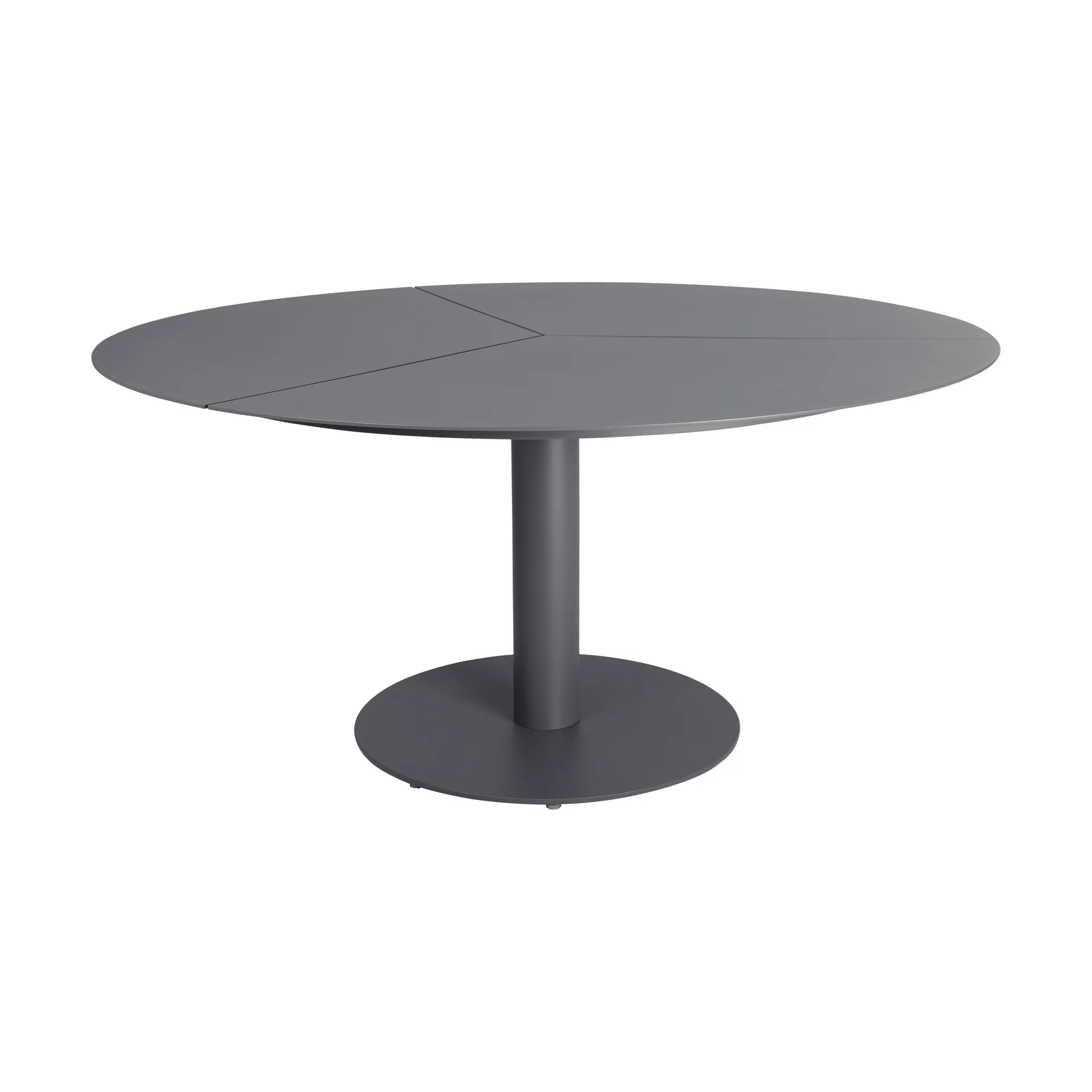 Peace eettafel Ø150 cm Anthracite Brafab