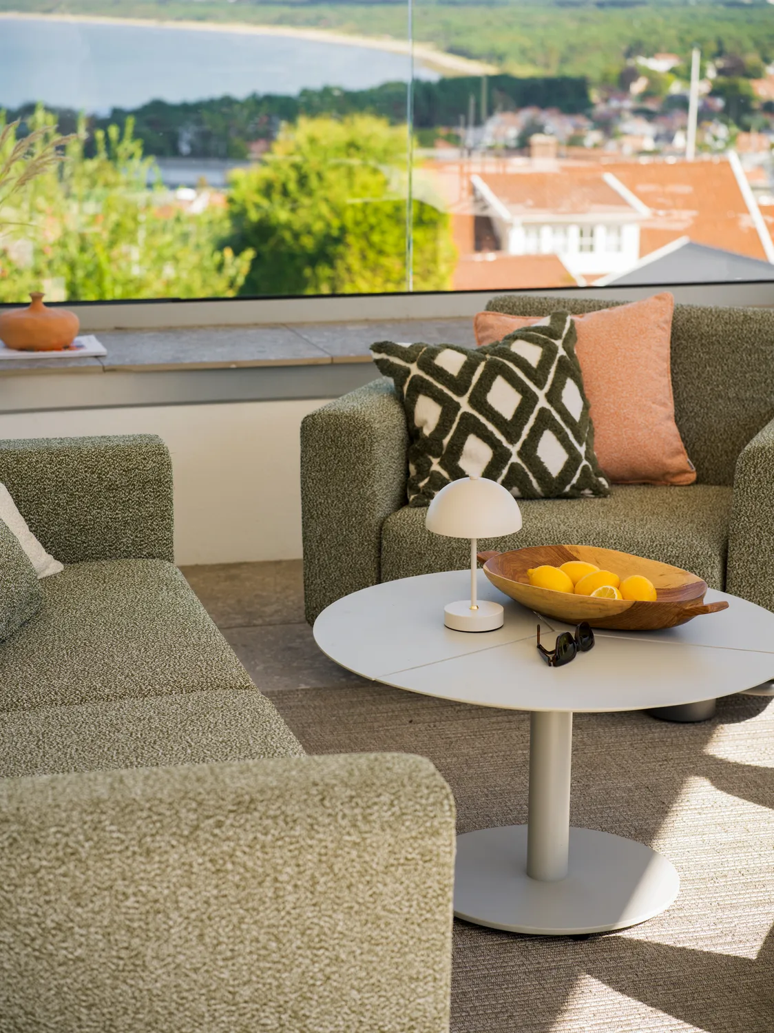 Peace salontafel, Light grey, Ø80x46 cm Brafab