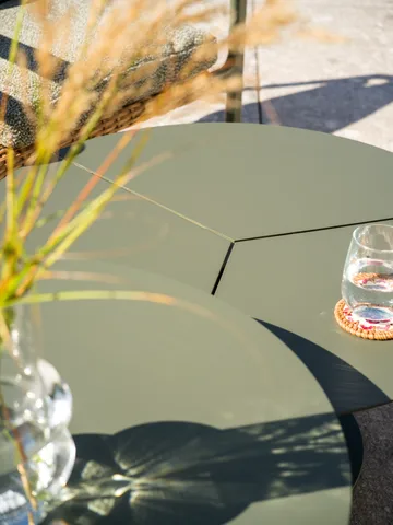 Peace salontafel - Nordic green, Ø80x46 cm - Brafab