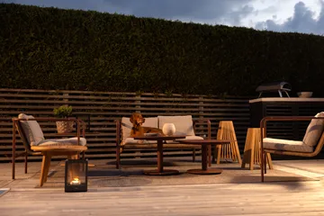 Peace salontafel - Zin red, Ø80x40 cm - Brafab