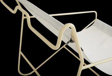 Poul Chair loungestoel - Lemon-off white - Brafab