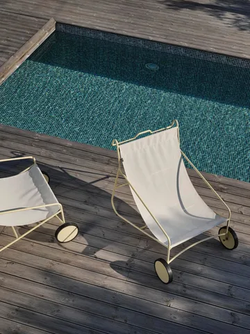 Poul Chair loungestoel - Lemon-off white - Brafab