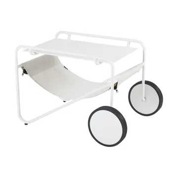 Poul Table bijzettafel - White-off white, 72x44 cm - Brafab