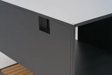 Prep buitenkeuken kast 110x90x70 cm - Zwart - Brafab