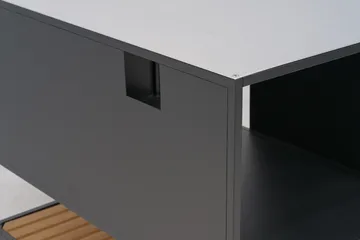 Prep buitenkeuken kast 110x90x70 cm - Zwart - Brafab