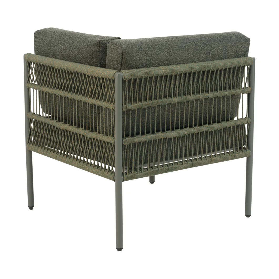 Reno modulaire bank, Nordic green-raw avocado, hoek Brafab