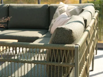 Reno modulaire bank - Nordic green-raw avocado, hoek - Brafab