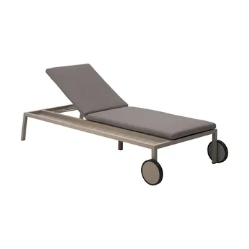 Samvaro ligbed 218x92 cm - Khaki-soft dawn - Brafab