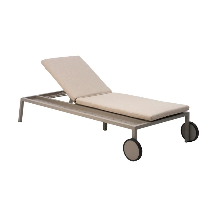 Samvaro ligbed 218x92 cm - Khaki - Brafab