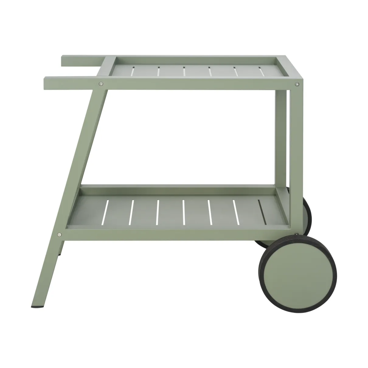 Samvaro serveerwagen 86x49x69 cm, Dusty green Brafab