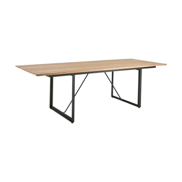 Shad eettafel 240 cm teak-anthracite - Brafab