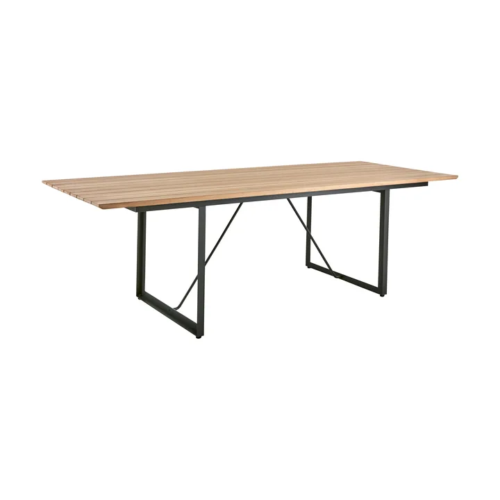 Shad eettafel 240 cm teak-anthracite - Brafab