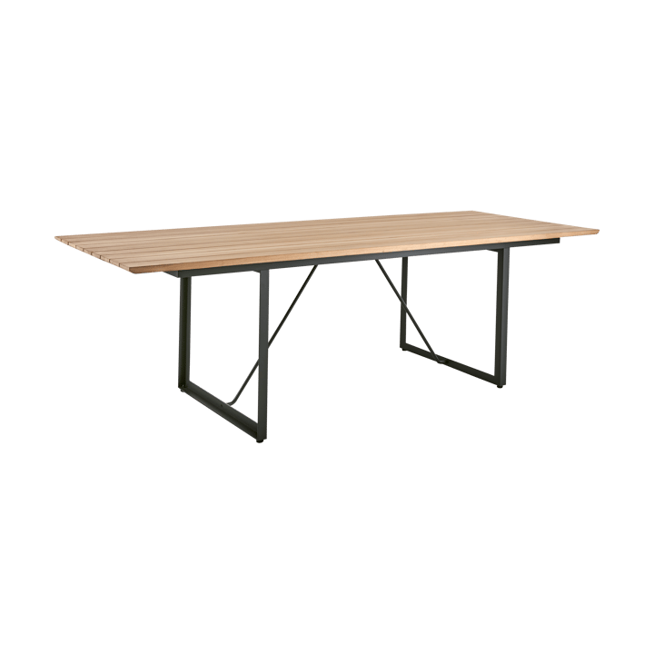 Shad eettafel 240 cm teak-anthracite - undefined - Brafab