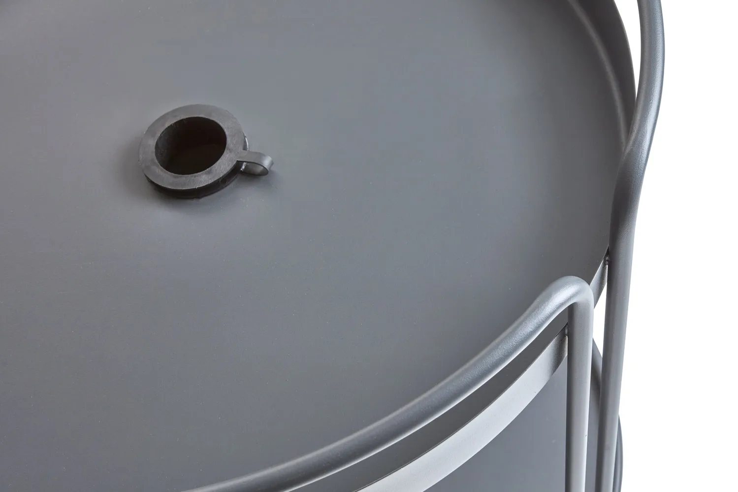 Shady bijzettafel en parasolvoet, Anthracite Brafab