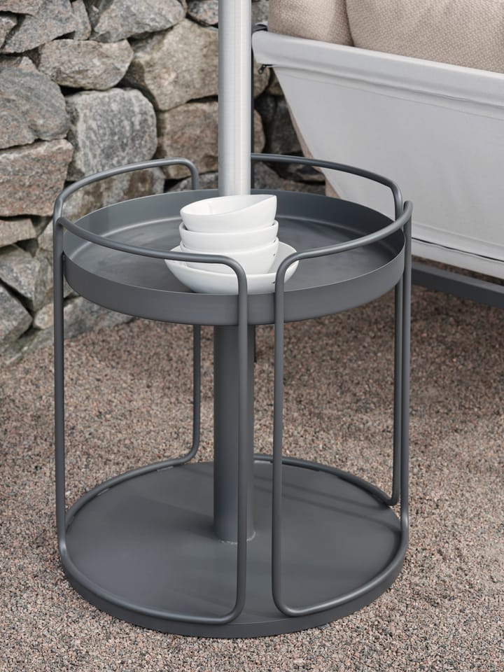 Shady bijzettafel en parasolvoet, Anthracite Brafab