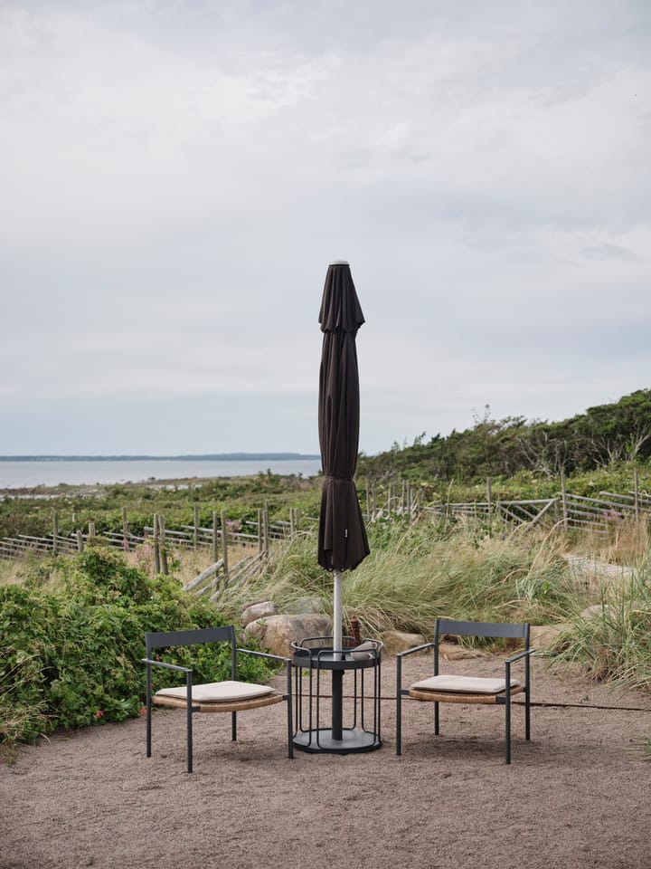 Shady bijzettafel en parasolvoet, Anthracite Brafab