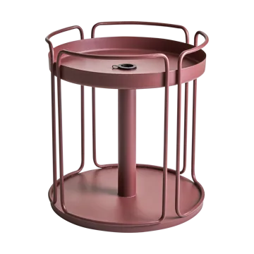 Shady bijzettafel en parasolvoet - Zin red - Brafab