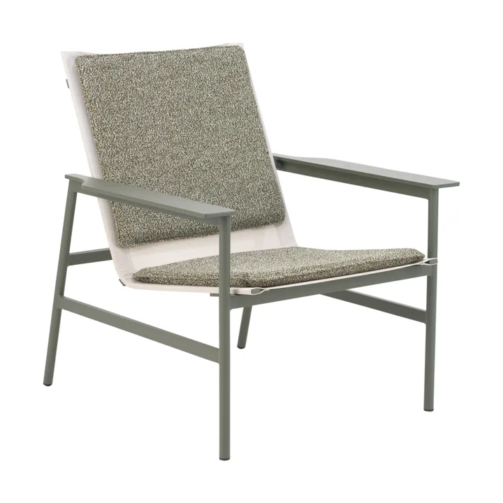 Soro loungefauteuil - Nordic green-teddy verde - Brafab