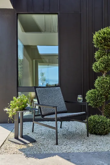 Soro loungefauteuil - Zwart-teddy ant - Brafab