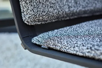 Soro loungefauteuil - Zwart-teddy ant - Brafab