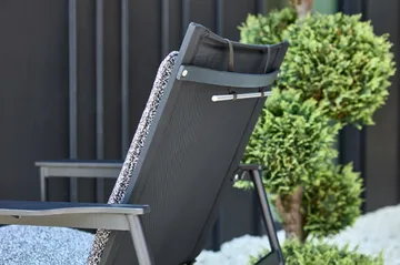 Soro loungefauteuil - Zwart-teddy ant - Brafab