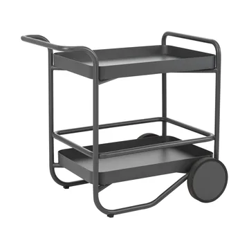 Trolly serveerwagen 88x59 cm - Antraciet - Brafab