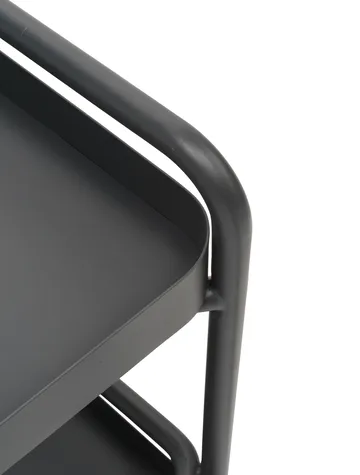 Trolly serveerwagen 88x59 cm - Antraciet - Brafab