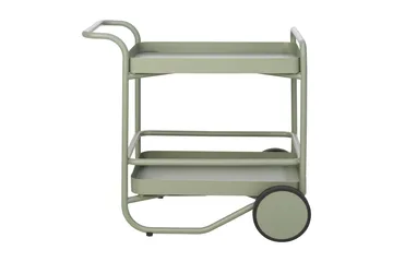 Trolly serveerwagen 88x59 cm - Dusty green - Brafab
