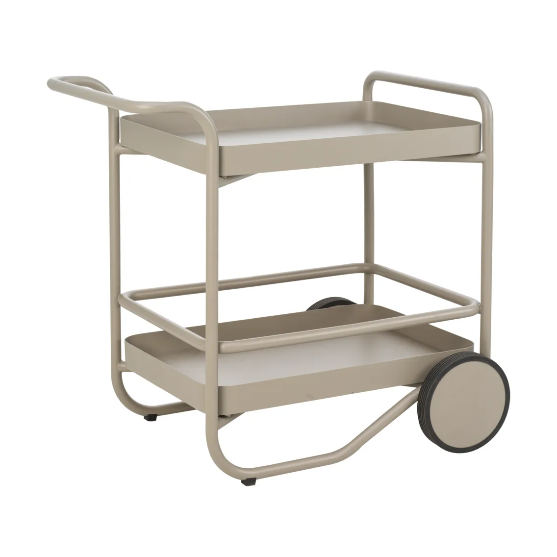 Trolly serveerwagen 88x59 cm, Khaki Brafab